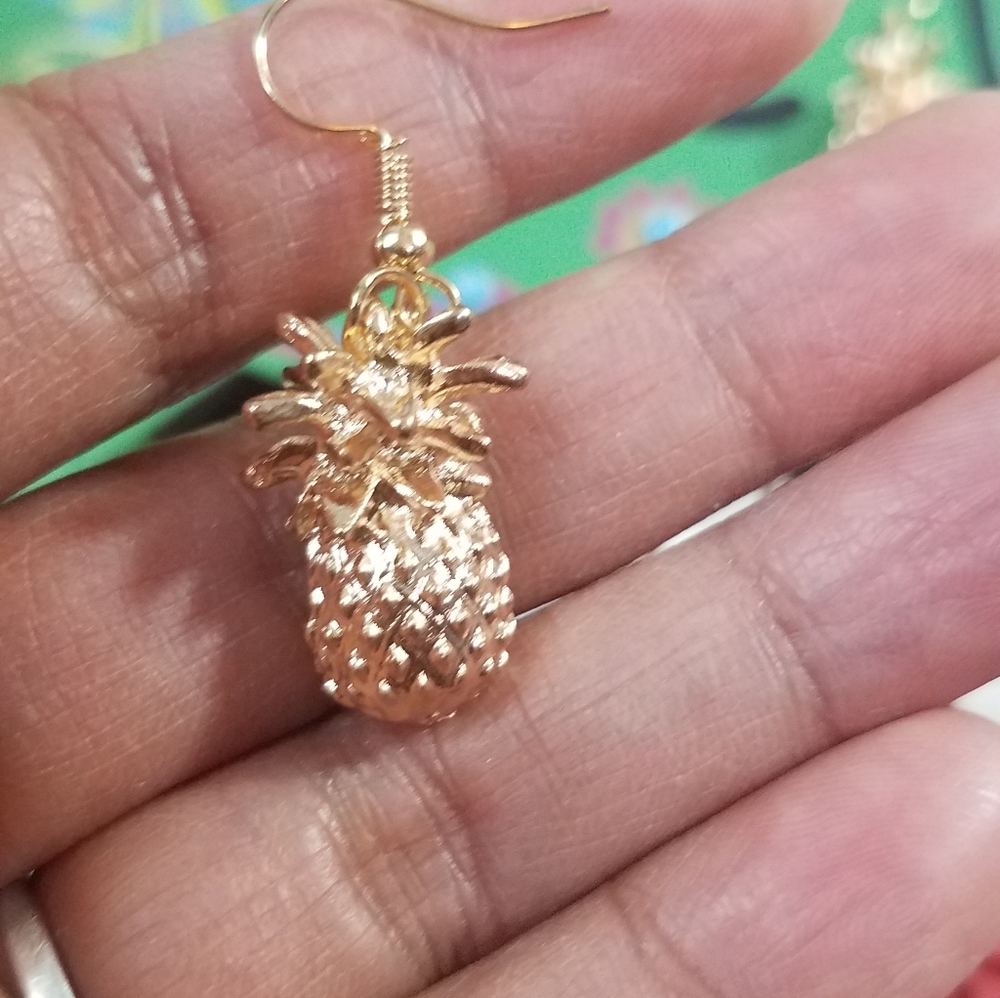 Pineapple Dangle Earrings - image 5